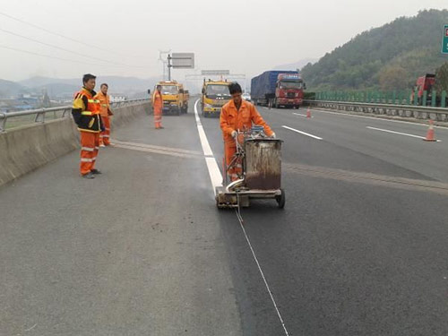 城市道路_劃線工程